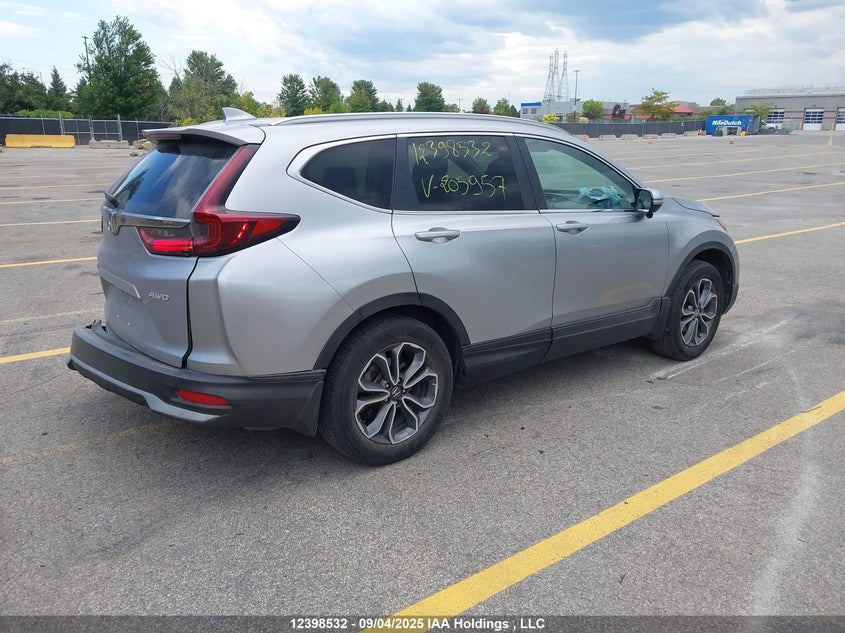 Vin: 2hkrw2h86nh205957, lot: 2777035, honda cr-v 20224