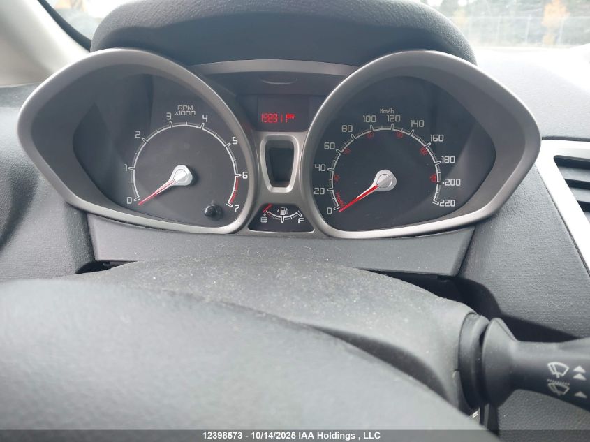 2011 Ford Fiesta Se VIN: 3FADP4EJ8BM155407 Lot: 12398573