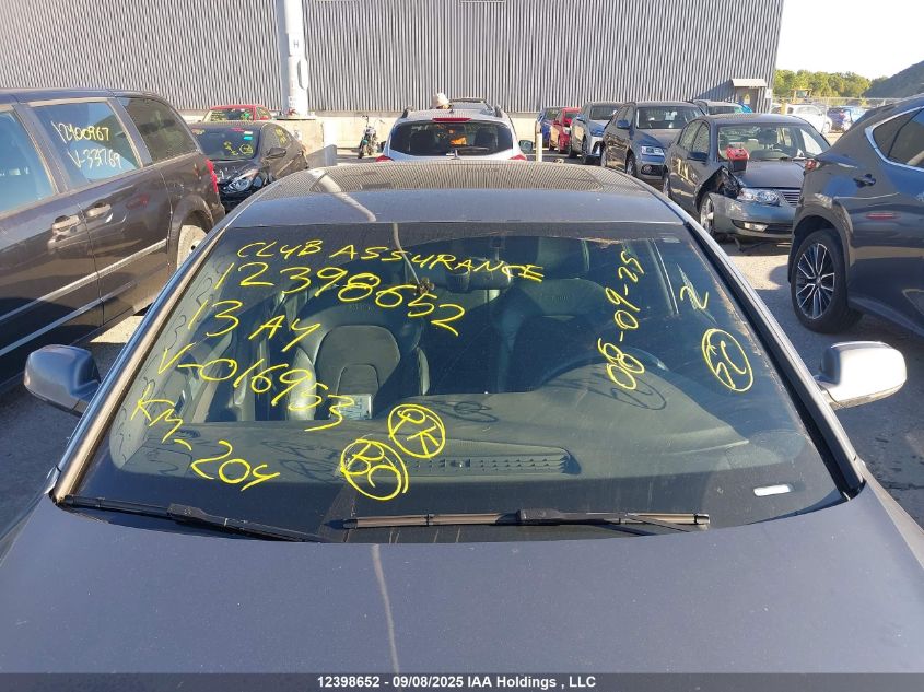 2013 Audi A4 Premium Plus VIN: WAUHFCFL0DN016953 Lot: 12398652