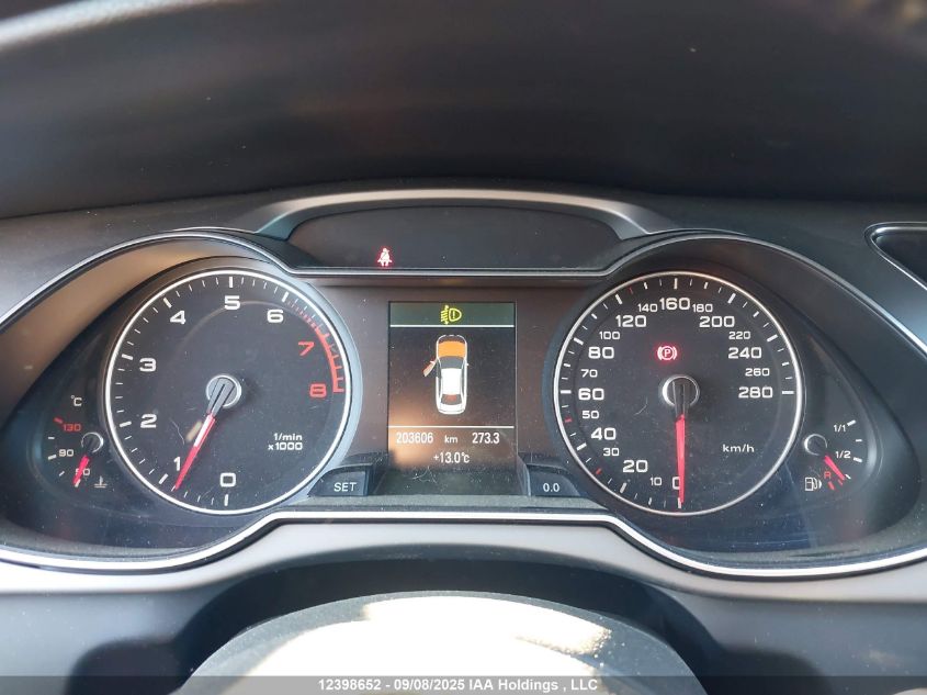 2013 Audi A4 Premium Plus VIN: WAUHFCFL0DN016953 Lot: 12398652