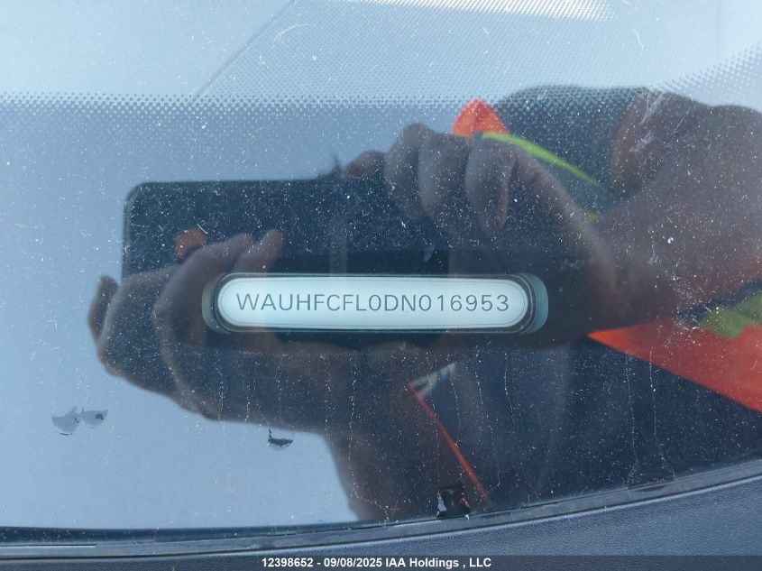 2013 Audi A4 Premium Plus VIN: WAUHFCFL0DN016953 Lot: 12398652