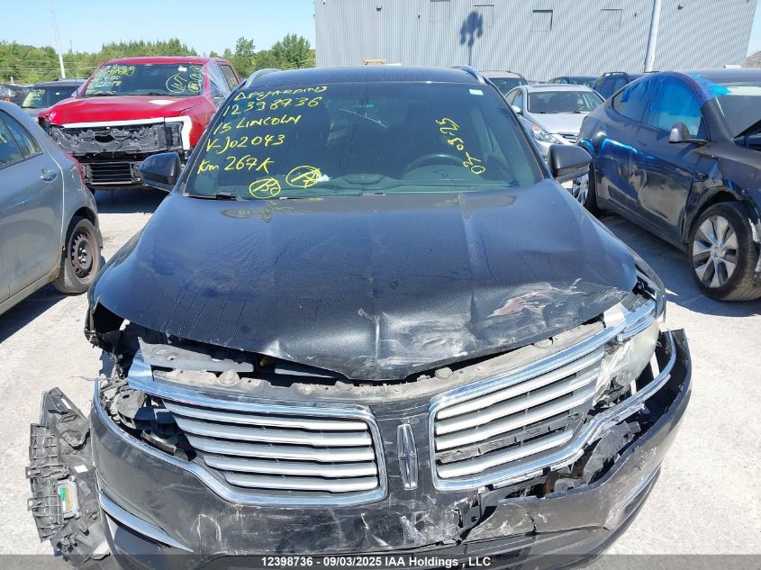 2015 Lincoln Mkc VIN: 5LMCJ2A94FUJ02043 Lot: 12398736