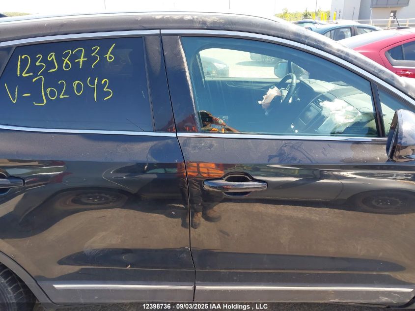 2015 Lincoln Mkc VIN: 5LMCJ2A94FUJ02043 Lot: 12398736