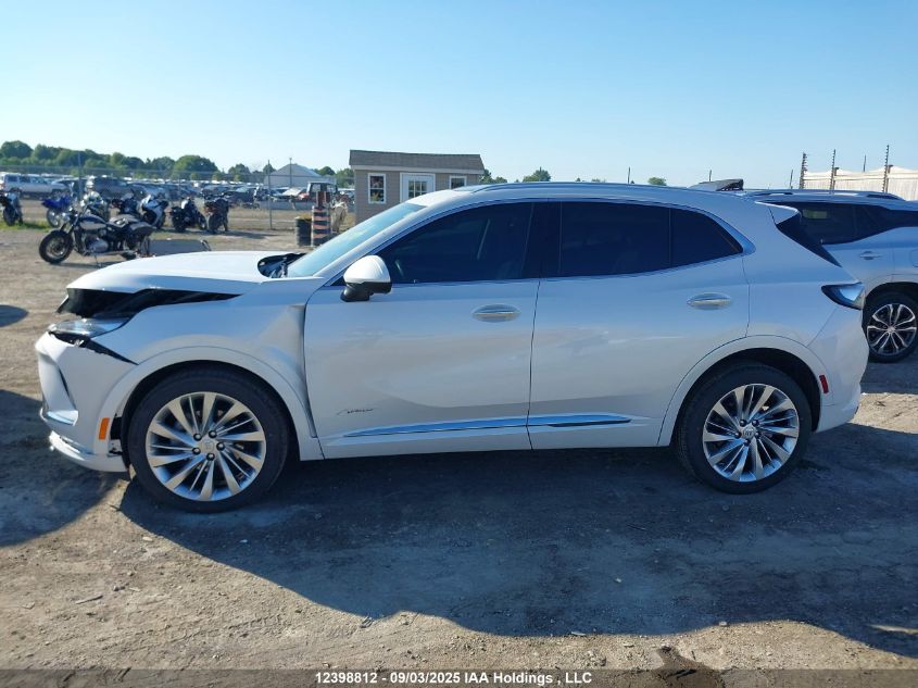 2024 Buick Envision Avenir VIN: LRBFZSE45RD036777 Lot: 12398812