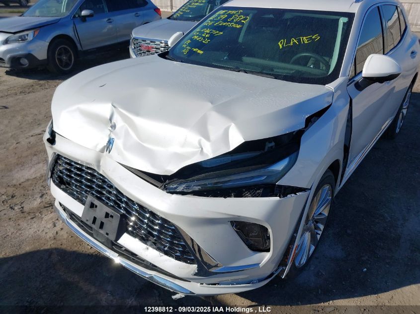 2024 Buick Envision Avenir VIN: LRBFZSE45RD036777 Lot: 12398812