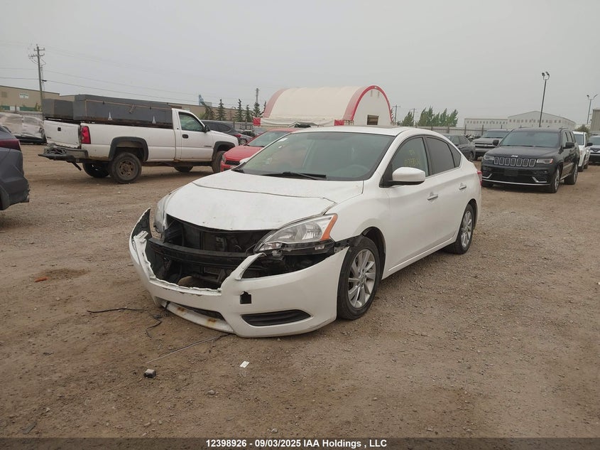 3N1AB7AP6EL634719 2014 NISSAN SENTRA photo no. 2