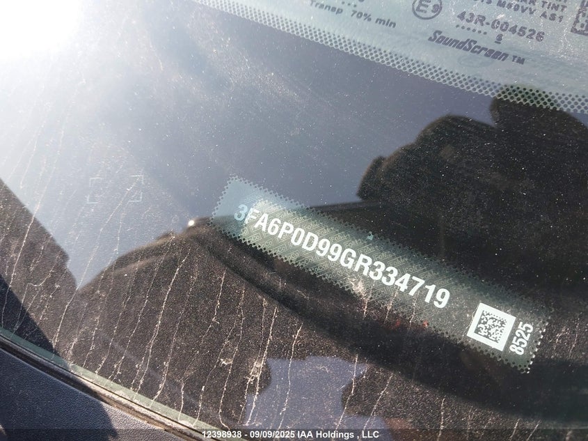 3FA6P0D99GR334719 2016 FORD FUSION photo no. 19