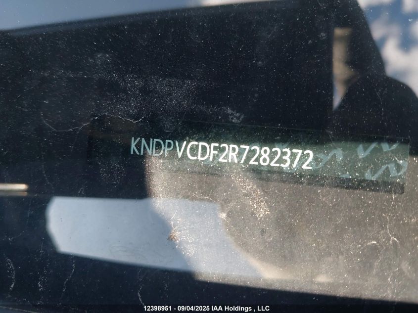 2024 Kia Sportage Ex/Ex Premium W/Black Interior/Ex Premium W/Red Interior VIN: KNDPVCDF2R7282372 Lot: 12398951