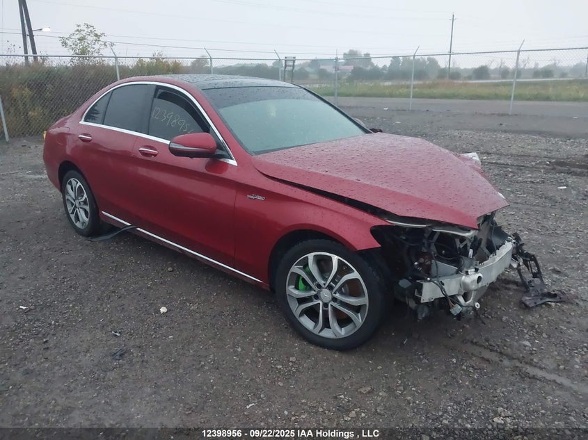 55SWF4KB3HU195053 2017 Mercedes-Benz C 300 4Matic auction photo 1