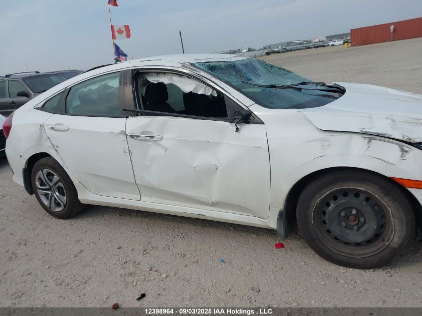 2017 Honda Civic Lx VIN: 2HGFC2F65HH016583 Lot: 12398964