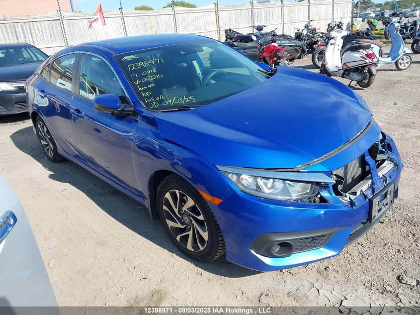 2HGFC2F89HH003210 2017 Honda Civic Ex 4Dr auction photo 1