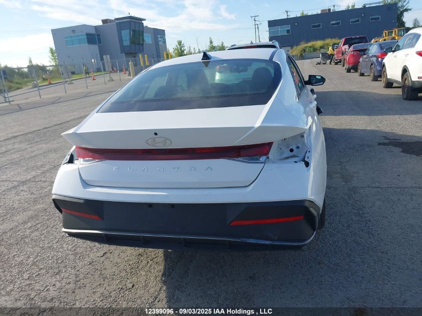 2024 Hyundai Elantra Sel VIN: KMHLM4DG7RU768124 Lot: 12399096