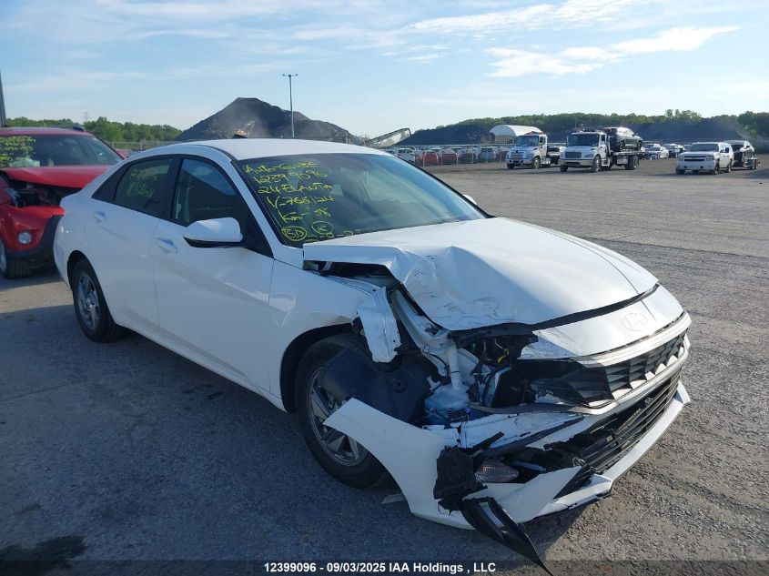 2024 Hyundai Elantra Sel VIN: KMHLM4DG7RU768124 Lot: 12399096