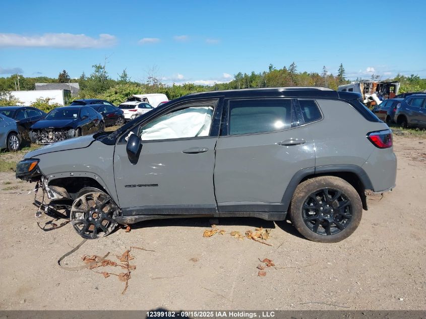 2023 Jeep Compass Latitude Lux VIN: 3C4NJDFN8PT511885 Lot: 12399182