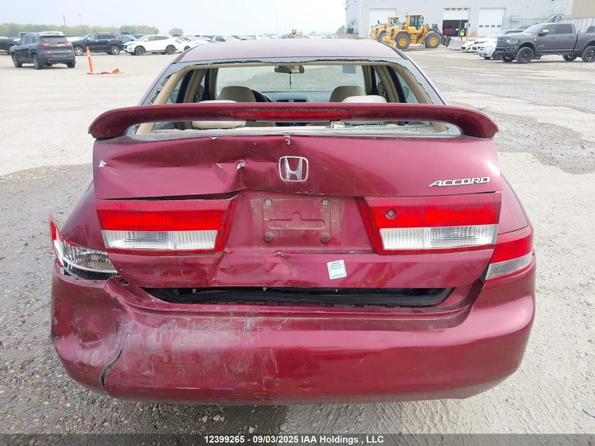 1HGCM56404A811985 2004 HONDA ACCORD photo no. 16
