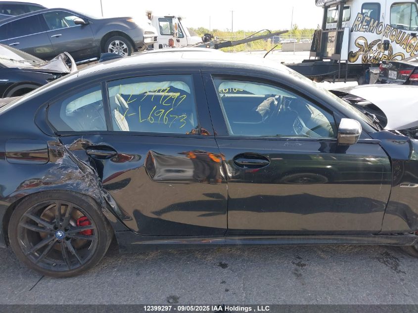 2022 BMW 330E xDrive VIN: WBA5P9C04NFL69673 Lot: 12399297