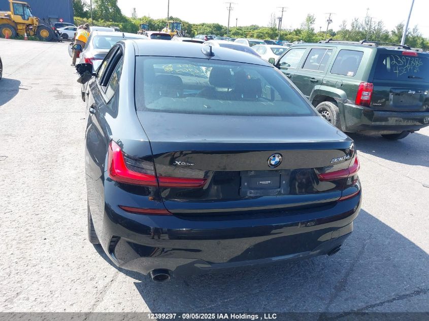 2022 BMW 330E xDrive VIN: WBA5P9C04NFL69673 Lot: 12399297