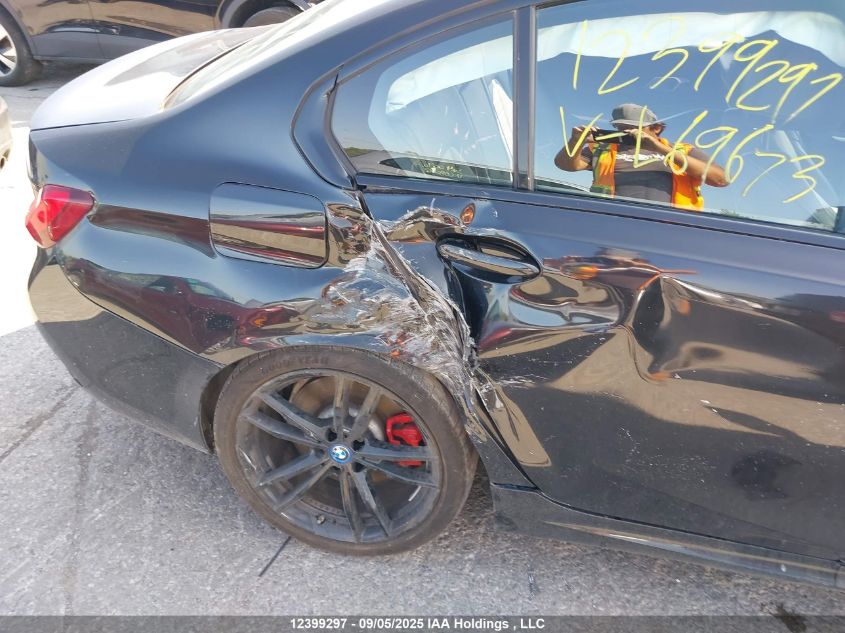 2022 BMW 330E xDrive VIN: WBA5P9C04NFL69673 Lot: 12399297