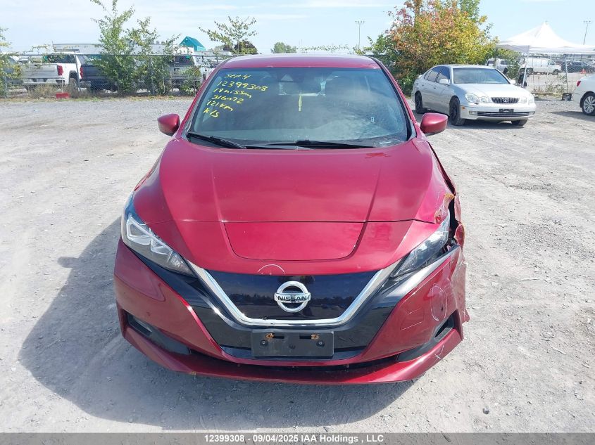 2018 Nissan Leaf S/Sl/Sv VIN: 1N4AZ1CP5JC316072 Lot: 12399308