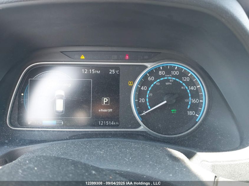 2018 Nissan Leaf S/Sl/Sv VIN: 1N4AZ1CP5JC316072 Lot: 12399308