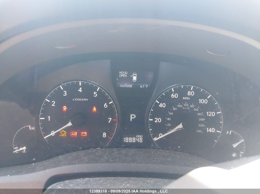 2011 Lexus Rx 350 VIN: 2T2BK1BA0BC111280 Lot: 12399318