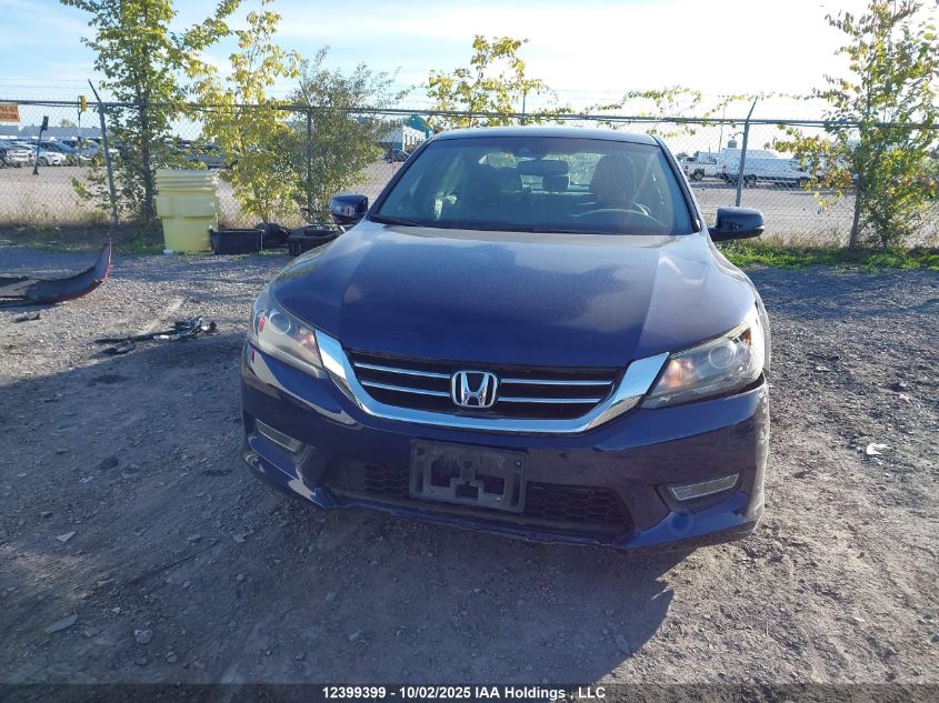 2013 Honda Accord Ex-L V6 VIN: 1HGCR3F82DA801354 Lot: 12399399