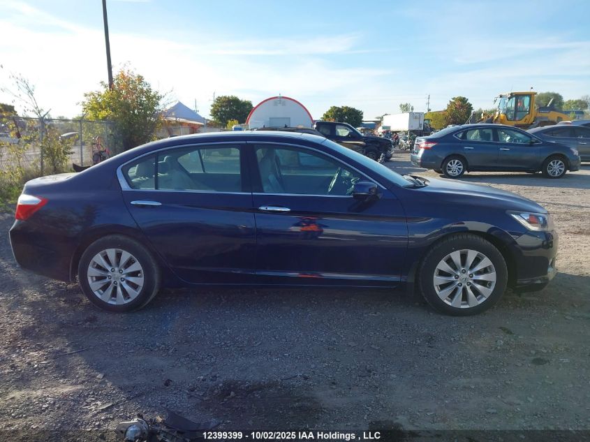 2013 Honda Accord Ex-L V6 VIN: 1HGCR3F82DA801354 Lot: 12399399