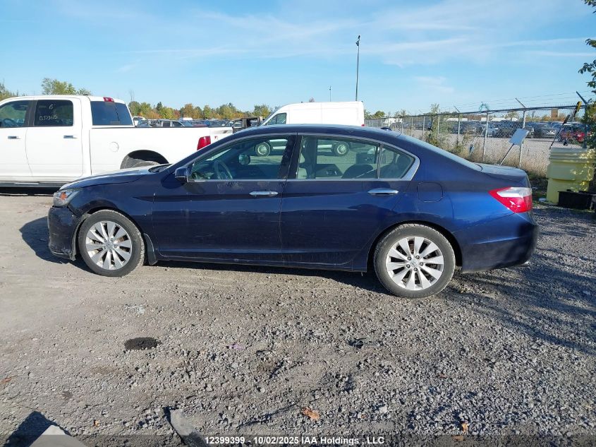 2013 Honda Accord Ex-L V6 VIN: 1HGCR3F82DA801354 Lot: 12399399