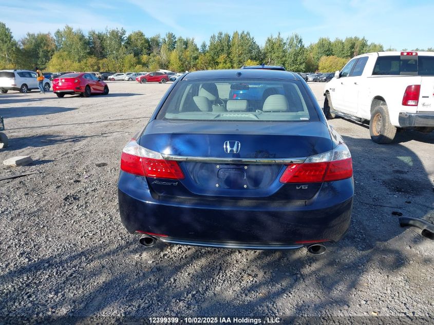 2013 Honda Accord Ex-L V6 VIN: 1HGCR3F82DA801354 Lot: 12399399