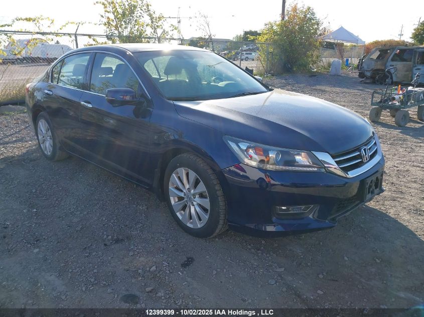 2013 Honda Accord Ex-L V6 VIN: 1HGCR3F82DA801354 Lot: 12399399