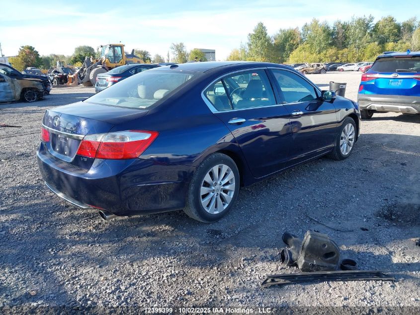 2013 Honda Accord Ex-L V6 VIN: 1HGCR3F82DA801354 Lot: 12399399