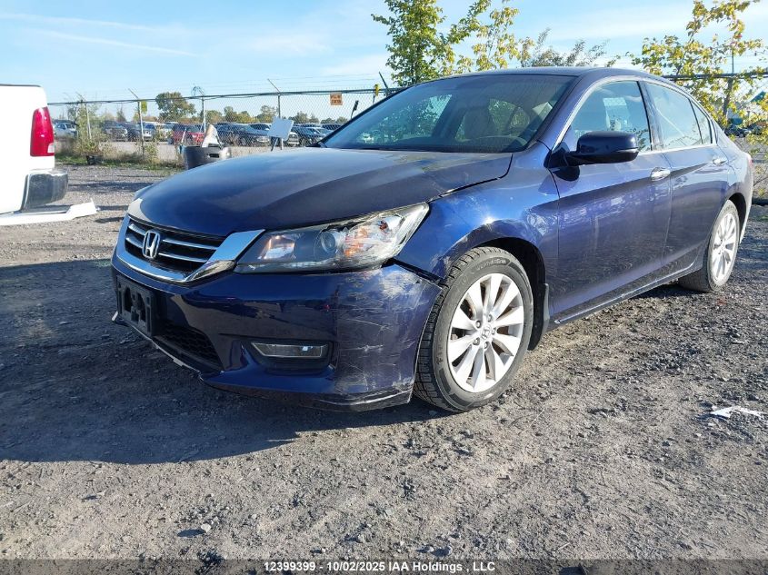 2013 Honda Accord Ex-L V6 VIN: 1HGCR3F82DA801354 Lot: 12399399