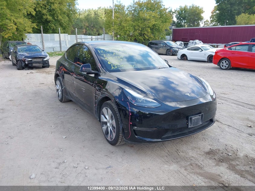 7SAYGDEE4NF518439 2022 Tesla Model Y Long Range auction photo 1