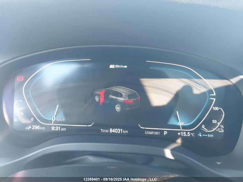 2021 BMW X3 xDrive30E VIN: 5UXTS1C0XM9H30395 Lot: 12399401