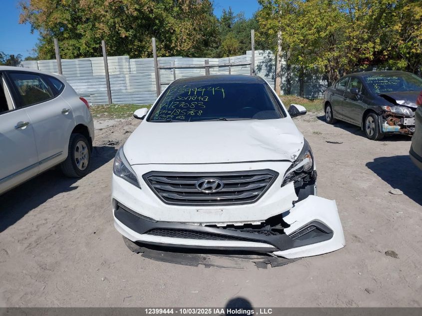 2015 Hyundai Sonata Sport Tech VIN: 5NPE34AF1FH127083 Lot: 12399444