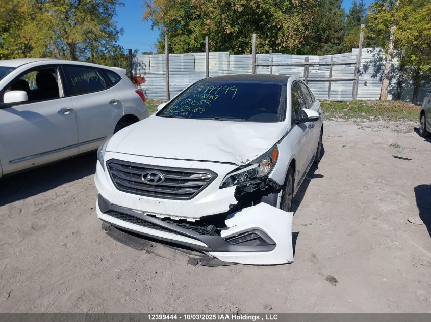 2015 Hyundai Sonata Sport Tech VIN: 5NPE34AF1FH127083 Lot: 12399444