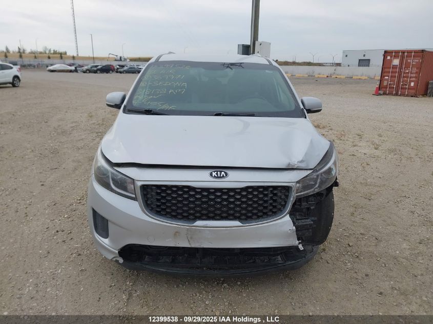 2018 Kia Sedona Lx VIN: KNDMB5C10J6369971 Lot: 12399538