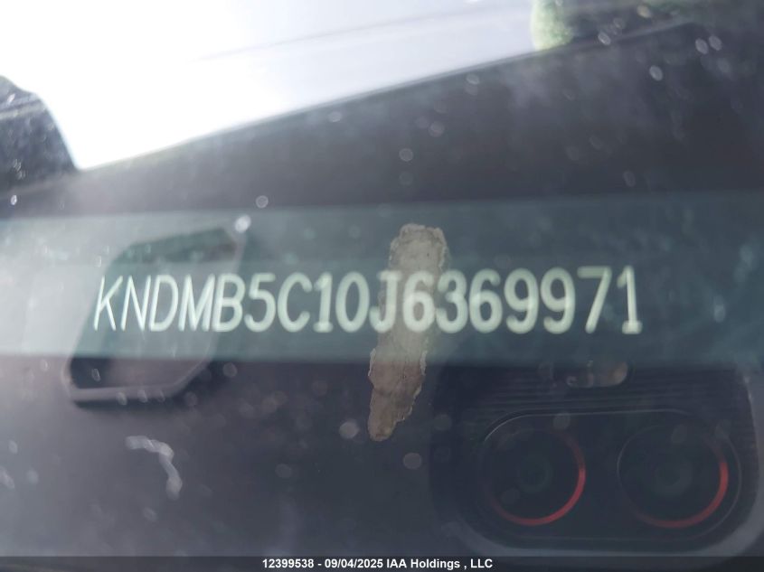 2018 Kia Sedona Lx VIN: KNDMB5C10J6369971 Lot: 12399538