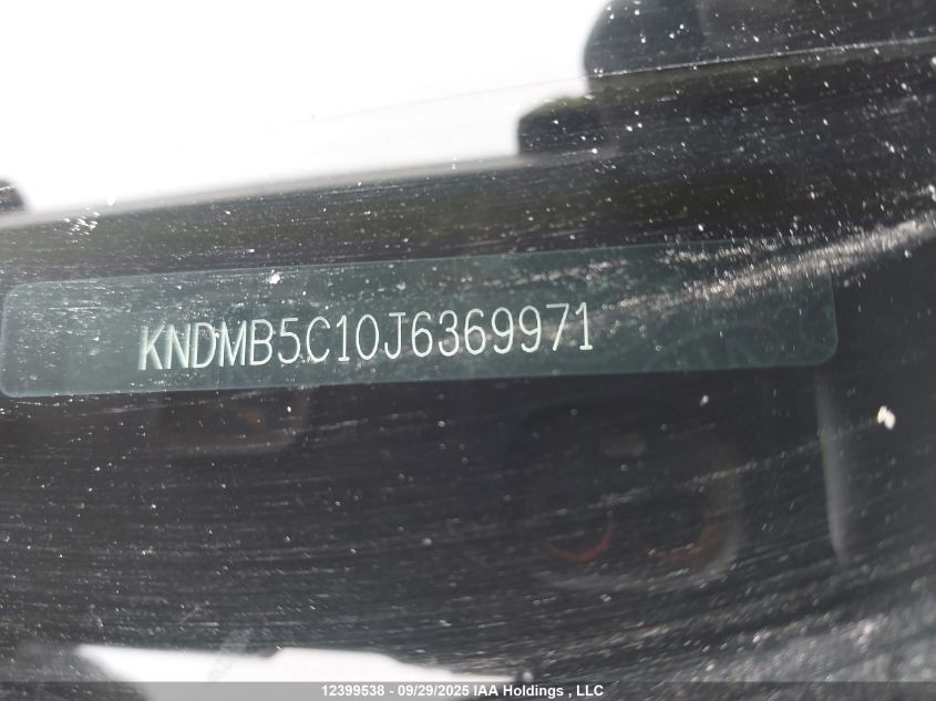 2018 Kia Sedona Lx VIN: KNDMB5C10J6369971 Lot: 12399538