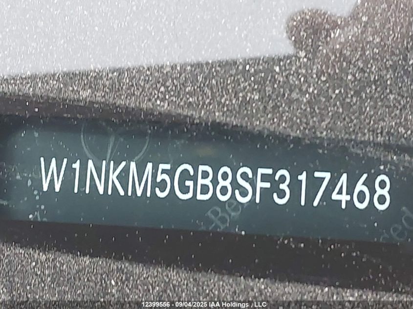 2025 Mercedes-Benz Glc 350E VIN: W1NKM5GB8SF317468 Lot: 12399556