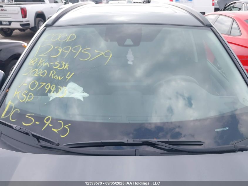 2020 Toyota Rav4 Xle/Xle Premium VIN: 2T3R1RFV8LC079933 Lot: 12399579