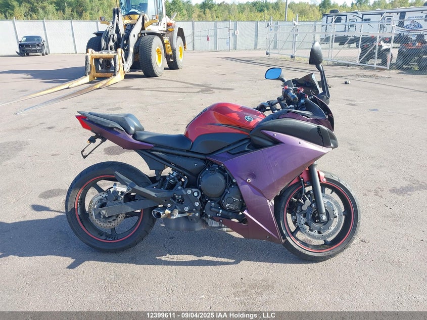 2011 Yamaha Fz6 R VIN: JYARJ18N9BA001232 Lot: 12399611