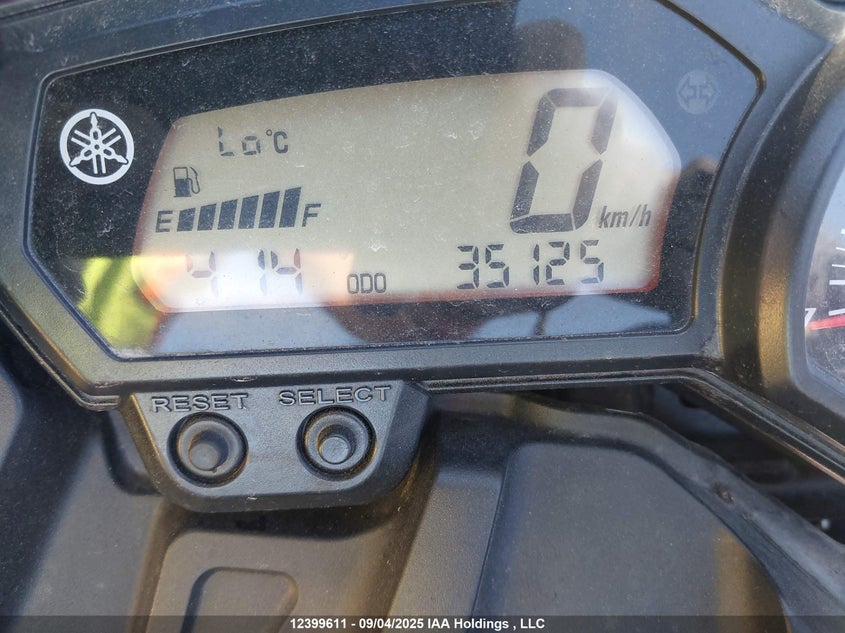 2011 Yamaha Fz6 R VIN: JYARJ18N9BA001232 Lot: 12399611