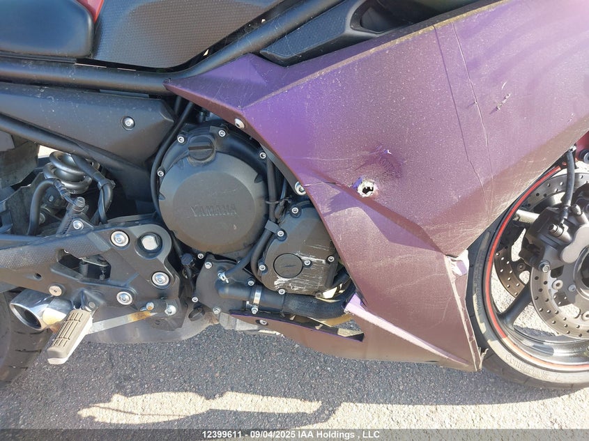 2011 Yamaha Fz6 R VIN: JYARJ18N9BA001232 Lot: 12399611