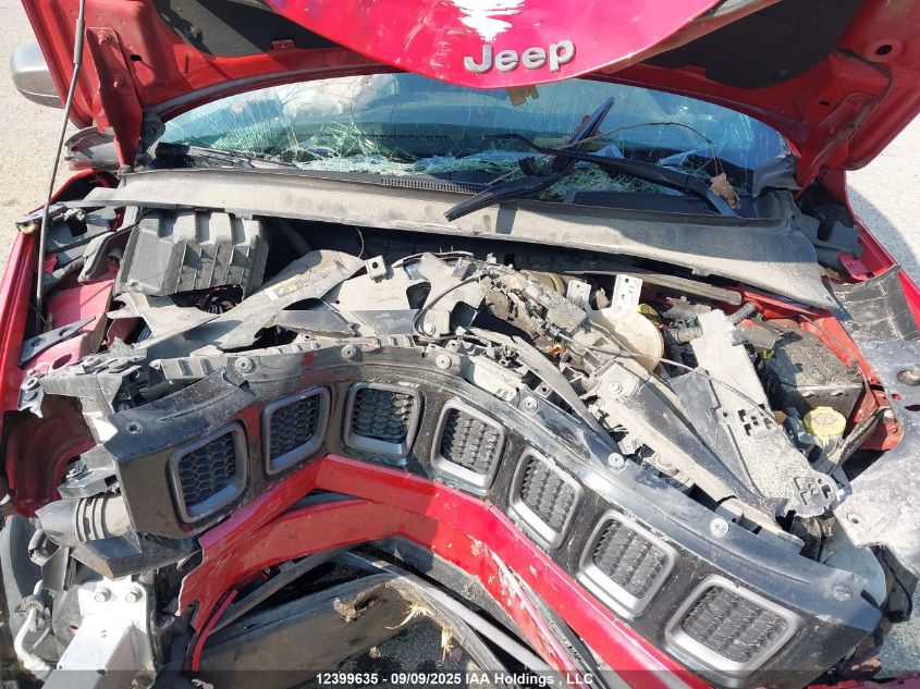 2021 Jeep Compass VIN: 3C4NJDBB9MT514186 Lot: 12399635