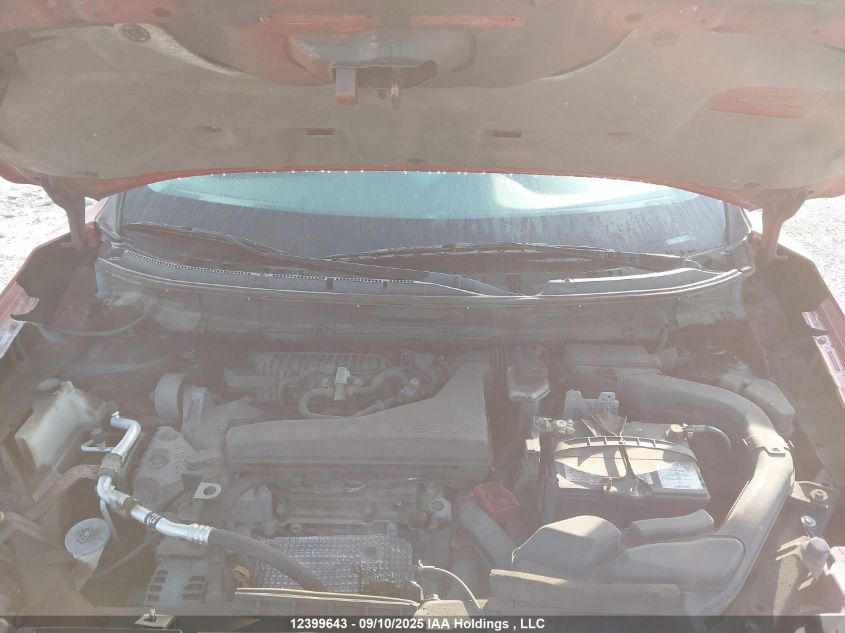 2014 Nissan Rogue S/Sl/Sv VIN: 5N1AT2MV2EC792411 Lot: 12399643