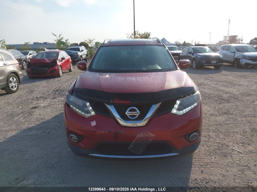 2014 Nissan Rogue S/Sl/Sv VIN: 5N1AT2MV2EC792411 Lot: 12399643