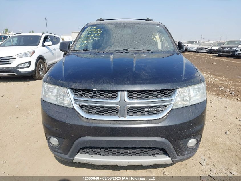 2012 Dodge Journey R/T VIN: 3C4PDDFGXCT148632 Lot: 12399648