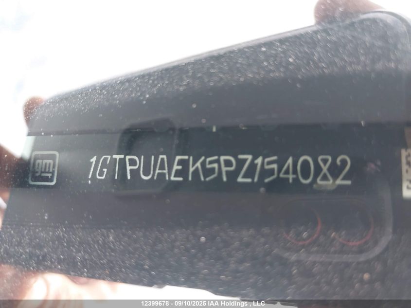 2023 GMC Sierra 1500 Pro VIN: 1GTPUAEK5PZ154082 Lot: 12399678