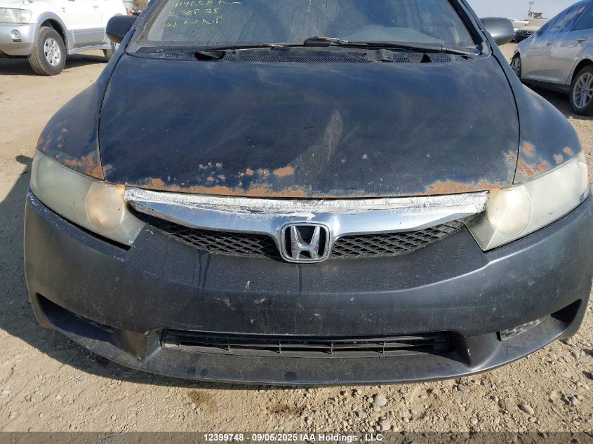 2009 Honda Civic Dx-G VIN: 2HGFA16489H035113 Lot: 12399748